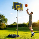 Adjustable Basketball Hoop with Portable System