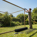 Black bird netting with 48mm mesh for pigeon and pheasant control