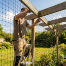19mm black bird netting made from high-density polyethylene for garden and industrial use