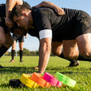 Rugby captains armband in various colours made from nylon elastic