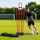 Football training mannequins made from shatterproof PVC, 6ft tall