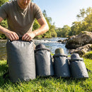 Waterproof Dry Bag – 2L Orange, 3L Yellow, 5L Light Blue, 10L Black – 500D PU Material – Outdoor Sports & Camping
