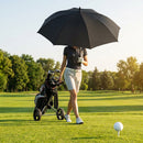 Sports umbrella with 60-inch canopy made from durable pongee fabric