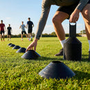 Multi-coloured basketball training marker cones