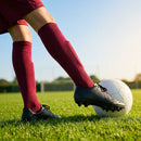Football socks in various sizes and colours for players
