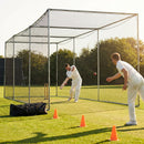 Cricket nets made from HDPE, available in various sizes for indoor and outdoor use