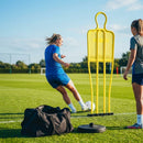 Football training mannequins made from shatterproof PVC, 6ft tall