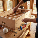 Table football spare parts, including legs and rods