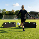 Interactive rebound boards for football training with advanced features