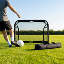 Aluminium Folding Football Goal in various sizes and colours, ideal for training and matches