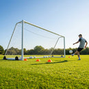 Freestanding Football Goal – 16ft x 4ft – Aluminium – Indoor/Outdoor 5-a-side