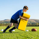 AFL Tackle Shield with yellow 600GSM PVC for sports training