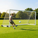 Freestanding Football Goal – 16ft x 4ft – Aluminium – Indoor/Outdoor 5-a-side