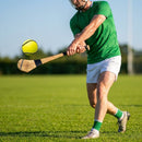 White and Fluro Hurling Training Balls with 2 Ply PU Construction