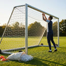 Replacement football goal nets for Alu110 goals, various sizes in white