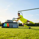 Men's Goalkeeper Kit in vibrant colours, including top, shorts, and socks.