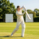 Women's Cricket Whites featuring 100% polyester for elite performance