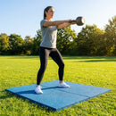 Rubber gym flooring mats available in various colours and thicknesses