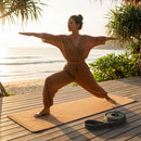 Cork Yoga Mat with Natural Rubber Base for Yoga and Pilates