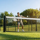 Padel Tennis Net in use on a professional court