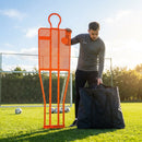 6ft football mannequin made from premium nylon, used for training - product detail