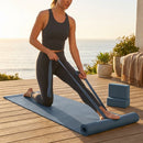 Yoga essentials bundle with mat, blocks, and straps