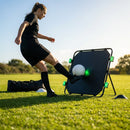 Interactive rebound boards for football training with advanced features
