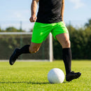 Football shorts in various colours made from polyester, ideal for sports