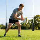 Rebound rugby ball for solo training