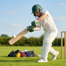 Coloured cricket batting gloves with English Pittard leather palm