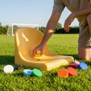 Replacement bungs for dugout seats in various colours