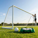 16 x 7ft replacement football goal nets in HDPE for football clubs
