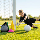 Goalkeeper gloves in various sizes and colours with EVA Foam and latex palm