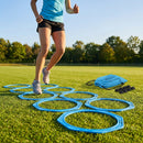 Agility Training Rings Pack of 6 with carry bag and clips
