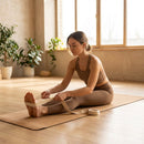 Yoga strap made of cotton-polyester in various lengths and colours