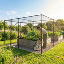Walk-In Fruit and Vegetable Cage with Steel Frame for Garden Use