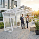 Heavy Duty Smoking Shelter with Aluminium Frame