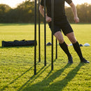 Slalom training poles in vibrant colours for agility training