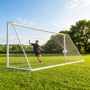 21x7ft football goal with steel frame for schools and parks