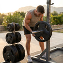 Olympic weight plates with PU coating, various weights