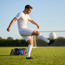 Men's football shorts in various colours, breathable polyester sportswear