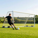 16ft x 7ft aluminium football goal for youth teams