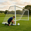 21ft x 7ft reinforced aluminium football goal