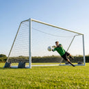 Aluminium Freestanding Football Goal 16 x 6ft for Youth Matches