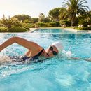 Silicone swimming caps in multiple colours for adults
