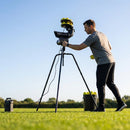 Baseball Pitching Machine with Adjustable Speed for Indoor and Outdoor Use