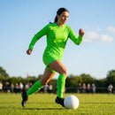 Women's Football Kit with Long Sleeve Shirt and Shorts