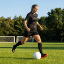 Women's Football Kit with Geometric Print Jersey
