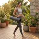 Yoga mat carry strap made of soft polyester, ideal for studio and travel