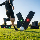 Interactive rebound boards for football training with advanced features